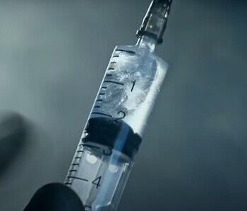 Лечение зависимости от тропикамида в Бронницах Шприц с жидкостью